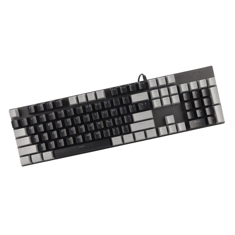 104 Key Mechanical Gaming Keyboard 28 Backlight Modes Blue Switch