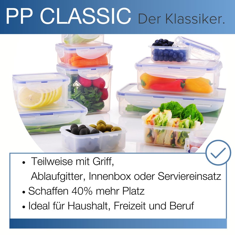 Lock & Lock HPL934N Round Storage Container - Clear ,690
