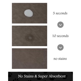 Pet Feeding Mat-Absorbent Dog Mat for Food and Water Bowl-No Stains Quick Dry Dog Water Dispenser Mat-Dog Accessories Pet Supplies-Dog Water Bowl for Messy Drinkers