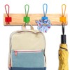 KYSMOTIC Kids Coat Rack Wall Mounted for Boys and Girls