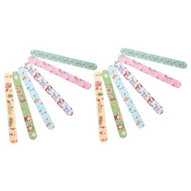 MERRYHAPY 15pcs Christmas Nail File Xmas Nail File Christmas Manicure Files Salon Nail File Tools Nail Files for Natural Nails Fingernails Polishing Tools Nail Tool para Uñas Sandpaper