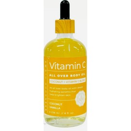 HOME&BODY EARTH GOODNESS VITAMIN C ALL OVER BODY OIL COCONUT VANILLA COCONUT+VITAMI