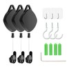 VR Cable Management Retractable Ceiling Pulley System Compatible for HTC