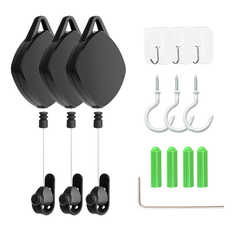 VR Cable Management Retractable Ceiling Pulley System Compatible for HTC