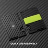 MIFANYO Wallets for Men, Minimalist Card Holder with Cash Strap,