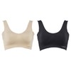 Genie Women's Bra, 2 Pieces, Wireless Bra, Night Bra, Sports