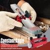 Fixed Angle Knife Sharpener Adjustable Sharpening Stone Holder Jig for