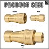1/4" Quick Disconnect Coupler Valve Quick Disconnect Coupler Valve for