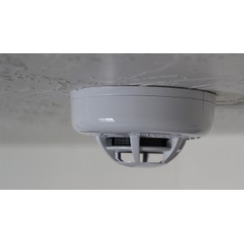 Qolsys QS5110-840 IQ Wireless Smoke and Heat Detector, 319.5 MHz