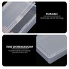 Playing Card Deck Cases Box: 6 Pcs Plastic Empty Playing