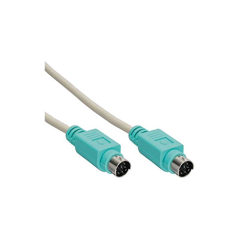 InLine® PS/2 Cable 13332g 2 m PS/2 Cable; Grey (Grey)