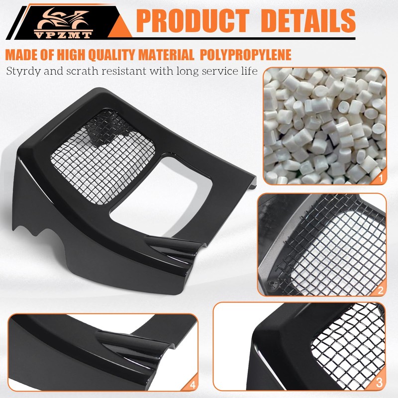 VPZMT Chin Spoiler for Harley Touring Road King, Street Glide,
