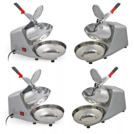 Segawe Set of 4 Electric Ice Crusher Shaved Ice Shaver Machine Snow Cone Maker  143 lbs