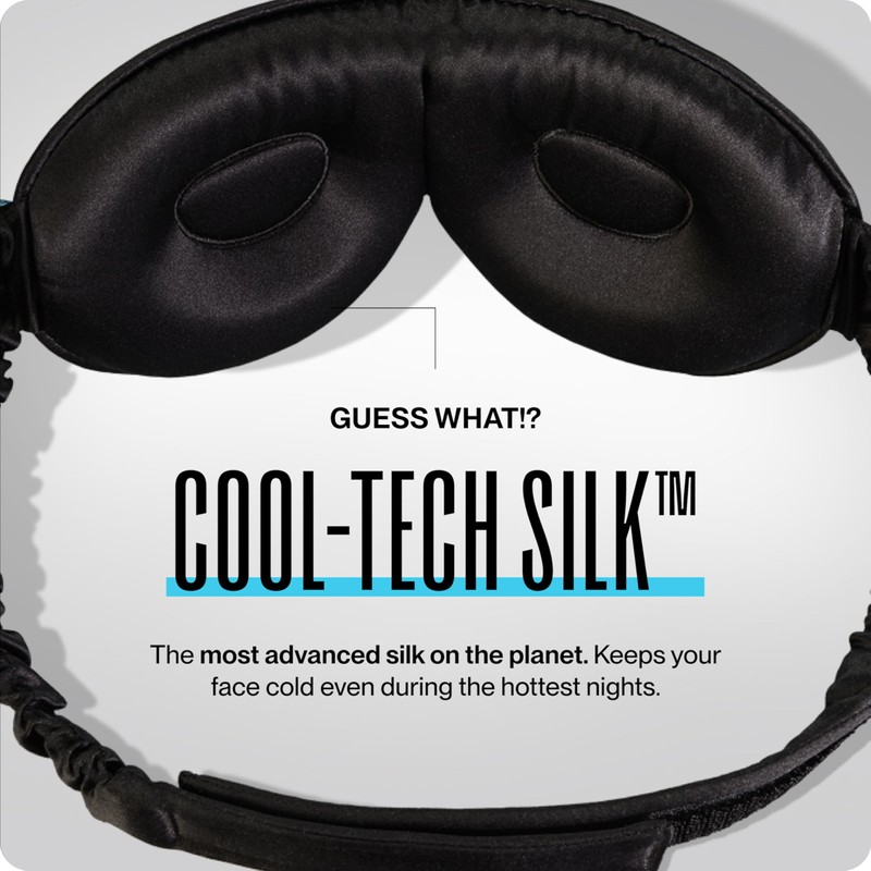 Dream Recovery The Luxe Mask - 3D Performance Silk Sleep