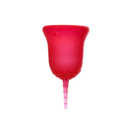 月経カップ スクーンカップ Wパック スーパー ソフト な 生理カップ ナプキンや タンポン に代わる生理用品 デリケートゾーン用 オーガニックコットンポーチつき ウェルネス（赤） サイズ2 経産婦用