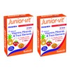 HealthAid Junior-VIT Chewable Multivitamins Pack of 2 x 30 Vegetarian