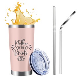 WFSJRED Gifts For Mom Tumbler 20oz, Birthday Gifts, Mom Gift From Daughter/Son Best Mom Ever Gift(Mother of)