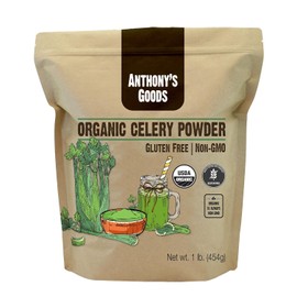 Anthony's Organic Celery Powder, 1 lb, Gluten Free, Non GMO