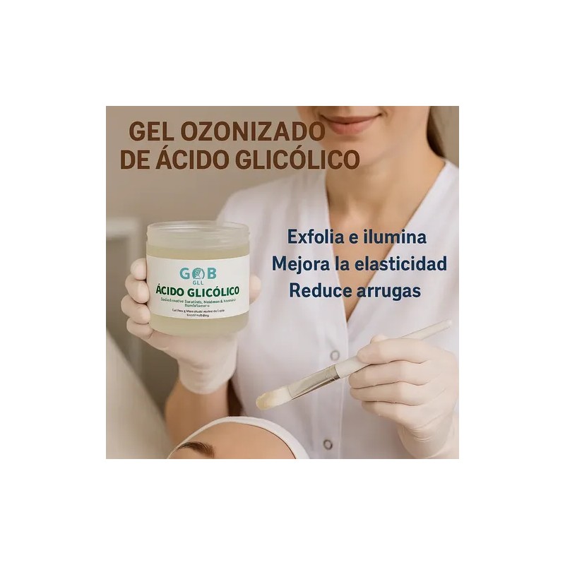 Gel De Ácido Glicólico Ozonizado - Go3b - 240 Ml