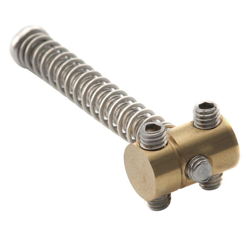 Musiclily Pro 10.8mm Small Barrel Steel Saddles Round Bridge Saddles