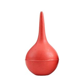 1Pcs Large Rubber Suction Ear Syringe Bulb Laboratory Tool Red (90ml)