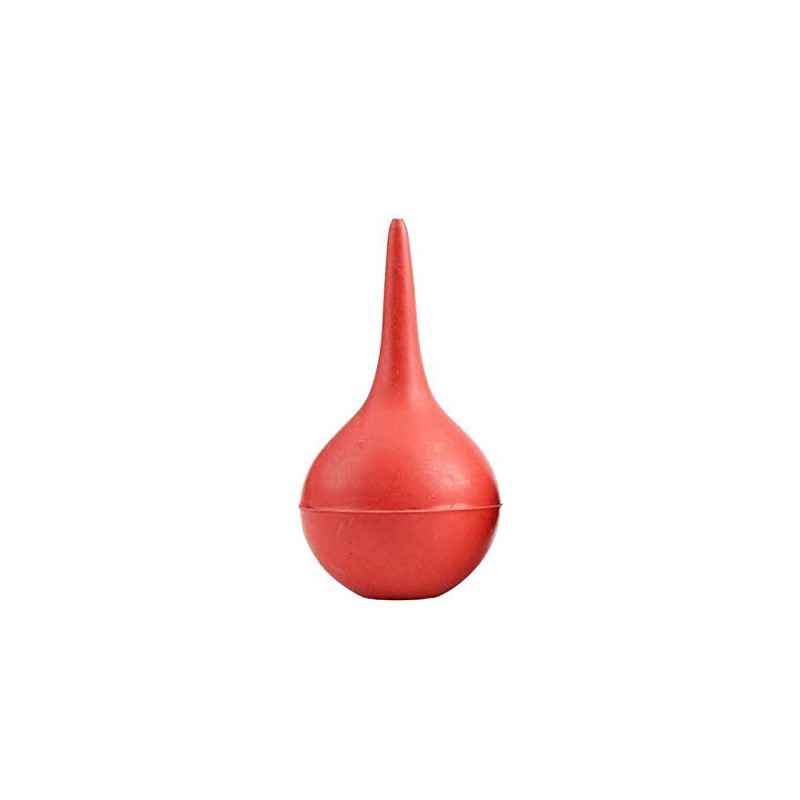 1Pcs Large Rubber Suction Ear Syringe Bulb Laboratory Tool Red