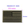 U-LIAN USA Flag Patch Embroidered American Flag Tactical Patch Velcro