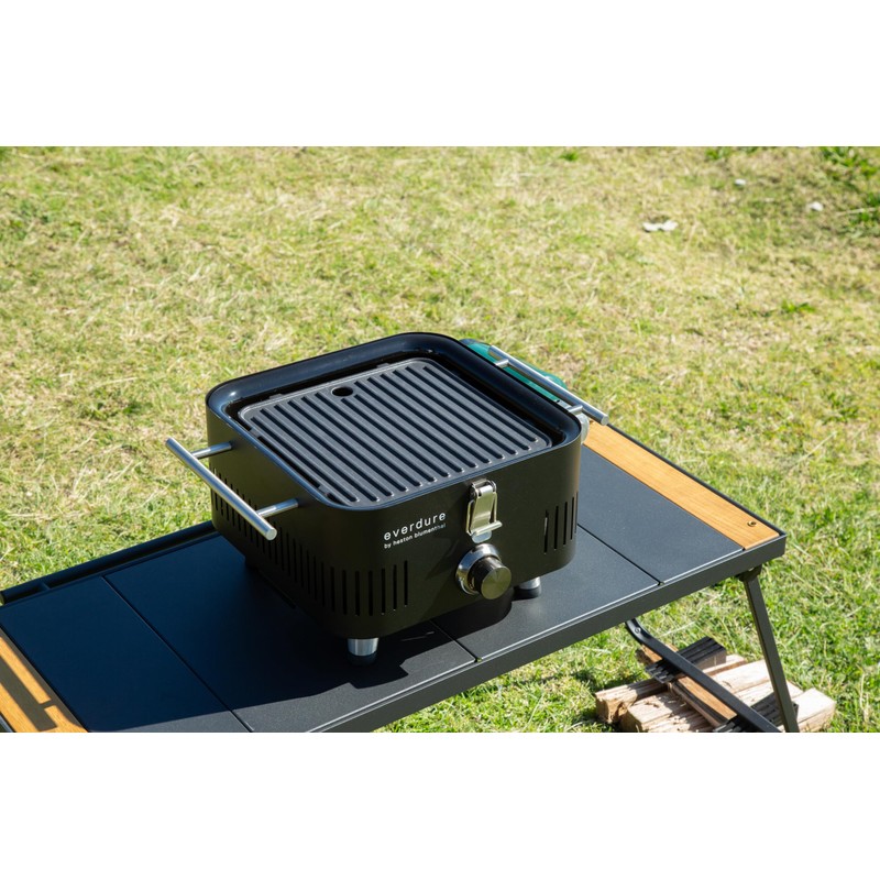 Everdure Cube™ PROFLAME 360 Reversible Griddle Plate – Dual-Sided Cast