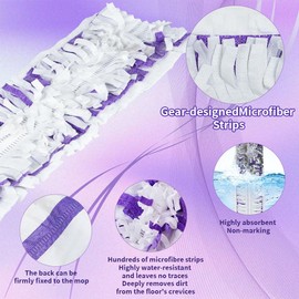 10 Disposable PowerMop Mop Pads for S.wiffer PowerMop Disposable Mop Pad Refill, Multi-Surface Mop Pad Refill for Floor Cleaning