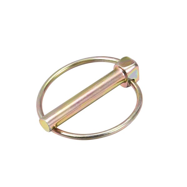 sourcing map Linch Pin with Ring - 8mm x 50mm