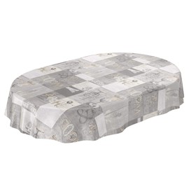 Anro Oilcloth, Wax Tablecloth, Washable, Industry, Modern Used Look