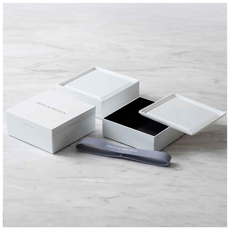 Dean & Deluca 3-Tier Small Cooler Bag Black M Set