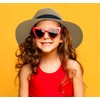 Jastore Little Kids Girls Boys Summer Straw Sun Hat Wide