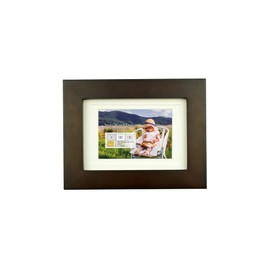 Banjoh 106541 Photo Frame, 3-Way Wooden Frame, 2L, Brown
