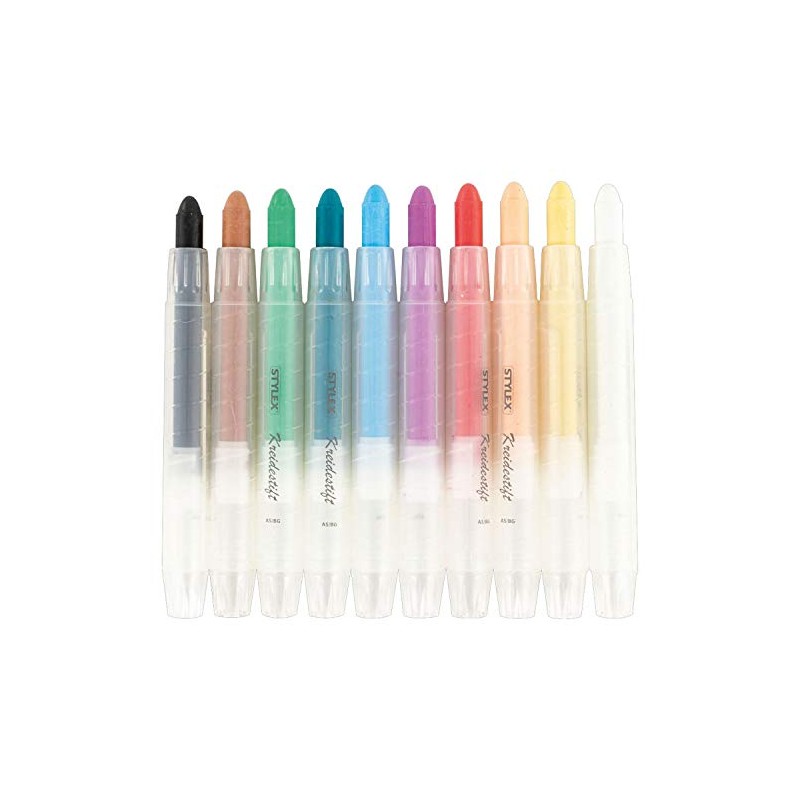 Stylex 28305 - 10 Chalk Pens for Decorative Painting and