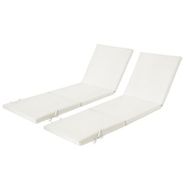 Maphissus 2 Pack 77x24 inch Lounge Chair Cushions for Outdoor Furniture