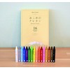 Rice Crayons 16 Color Set Standard ST-RICE02