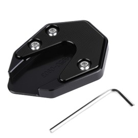 Motorcycle Kickstand Side Stand Extension Plate Replacement for Forza300 Forza250 MF08 2018‑2020Black