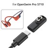 MOTONG Compatible with SHOKZ OpenSwim Pro S710 Charger Adapter USB