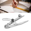 Compass Scriber Locking Wing Divider Woodworking Metal Scribe Tool Drawing