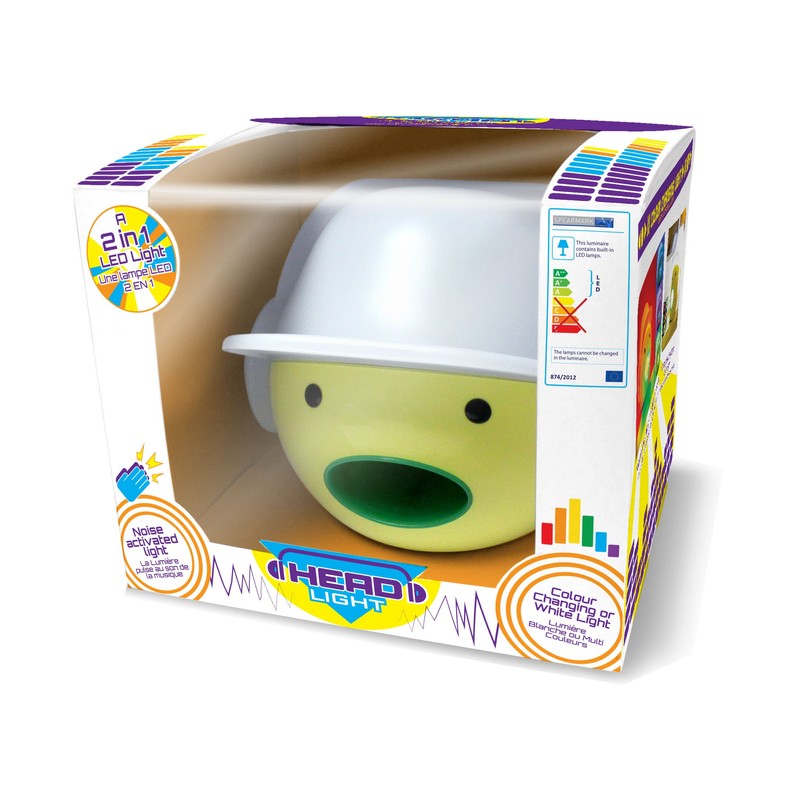 Spearmark Noise Activated, Colour Changing Head Light