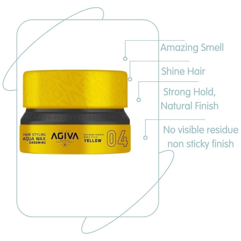 Hair Styling Gel 04 Ultra Strong Wet Look 5.24oz