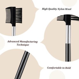 10개 눈썹 메이크업 분리 도구 속눈썹 브로우 브러시 브러시 연장용 10 Eyebrow Makeup Separation Tools Eyelash Brow Brush Extension
