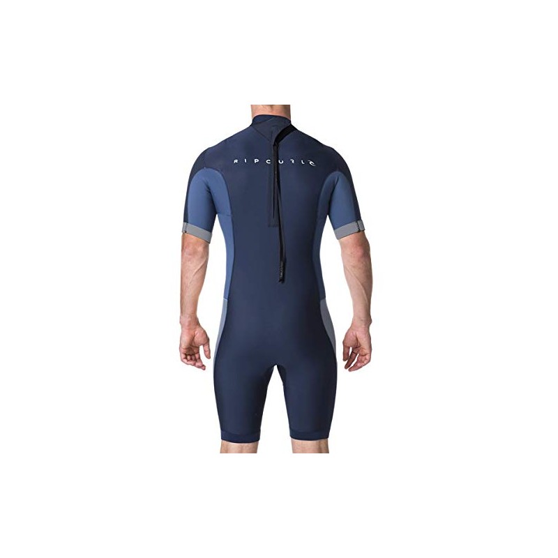 RIP CURL Aggrolite 2mm Back Zip Spring Shorty NAVY WSP6AM