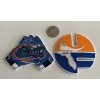 Unbranded (2)-Florida Gators embroidered iron on patches! 3.5"x 3” &