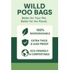 Willd Compostable Dog Poop Bags 300 count – 100% Plastic-Free