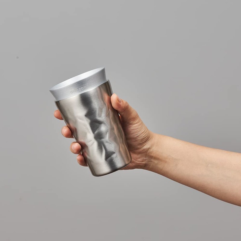 Doshisha Ice Pole Tumbler for Cold Insulation, Vacuum Double Layer