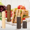 Josojoou 6PCS Portable Wooden Toothpick Holder, Multi-function Mini Toothpick Case
