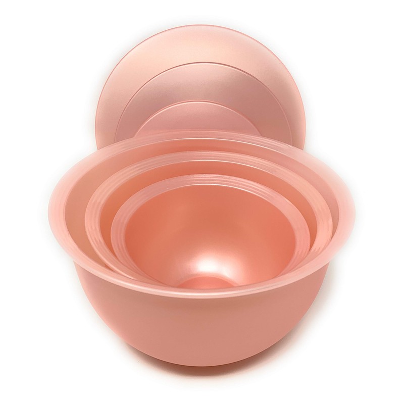 Tupperware Impressions Classic Bowl Set Spring Color NEW