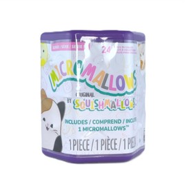 Squishmallows Micromallows™ Serie 5, peluche sorpresa, 6 cm, 24 personaggi da collezione